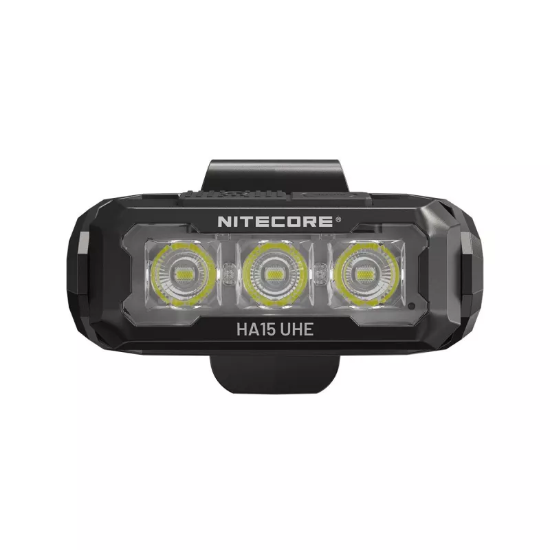 Nitecore HA15 UHE – kompaktiškas priekinis žibintas, iki 400 liumenų