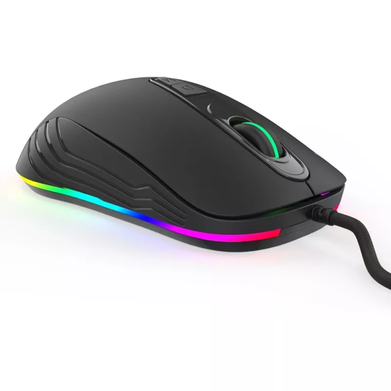 INCA Gaming Mouse IMG-348 3200 DPI RGB 7 mygtukų USB žaidimų pelė