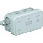 OBO BETTERMANN 2000001 Abžveigkasten A6 80x43x34 mm Šviesiai pilka (RAL 7035) IP55