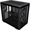 COOLER MASTER Elite 600 ARGB korpusas juodas, 2x grūdintas stiklas