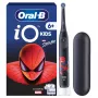 BRAUN Oral‑B iO Kids Marvel Spiderman elektrinis dantų šepetėlis – įkraunamas, 3 režimai, 2 minučių muzikinis laikmatis, kelioninis dėklas, 1 antgalis, ličio jonų
