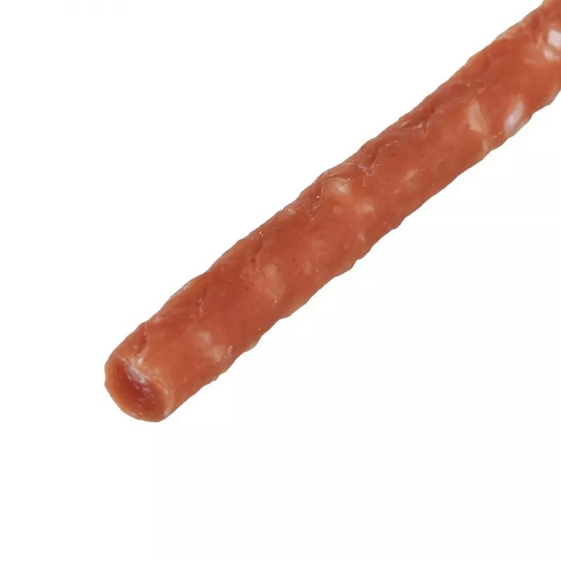 Šunų skanėstai PETITTO Sticks su antis ir ryžiais, 500 g — minkšti dresūros kramtukai suaugusiems šunims
