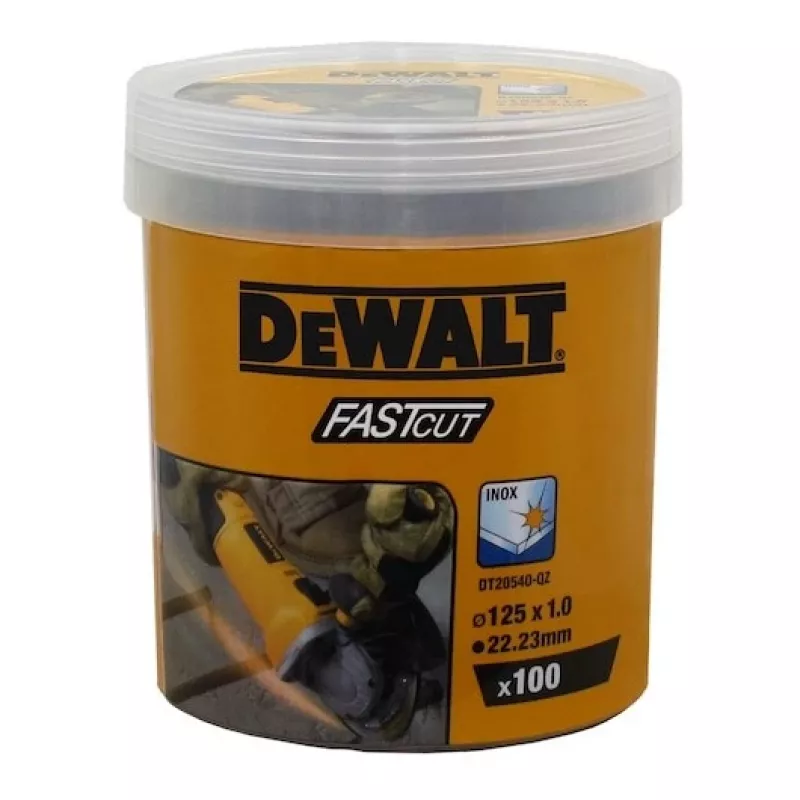 Šlifavimo diskas DeWALT DT20540-QZ plokščiu centru geležiui, metalui, nerūdijančiam plienui