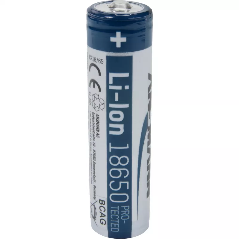 ANSMANN Baterija 18650 Li-Ion 2600 mAh 9,36 Wh Sidabrinė (1307-0000)