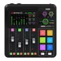 Studijos valdiklis RØDE Caster Duo Black – 2 kombinuoti XLR/TRS, 2 TRS linijiniai išėjimai, 48 kHz, 24 bitai, jutiklinis ekranas, Wi‑Fi, Bluetooth