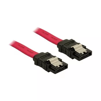SATA kabelis DeLOCK 84301 0,7 m raudonas