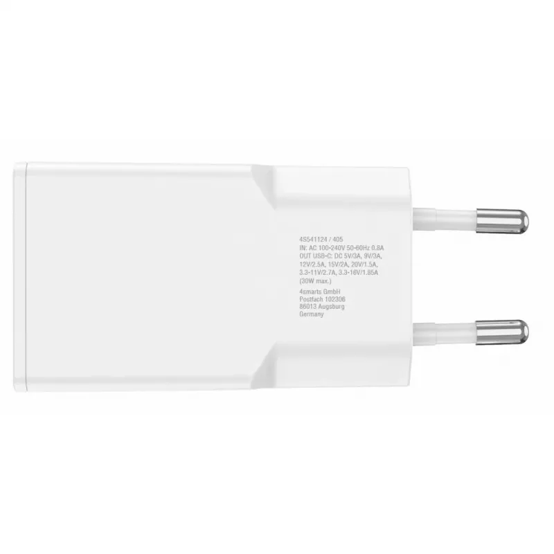 Vidinis įkroviklis 4smarts 541124 Smartphone Baltas AC Greitasis Įkrovimas