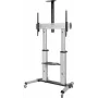 SpeaKa Professional SP-6646944 Laikiklis skydų stendams 2,54 m (100 inch) Juodas - Sidabrinis (SP-6646944)