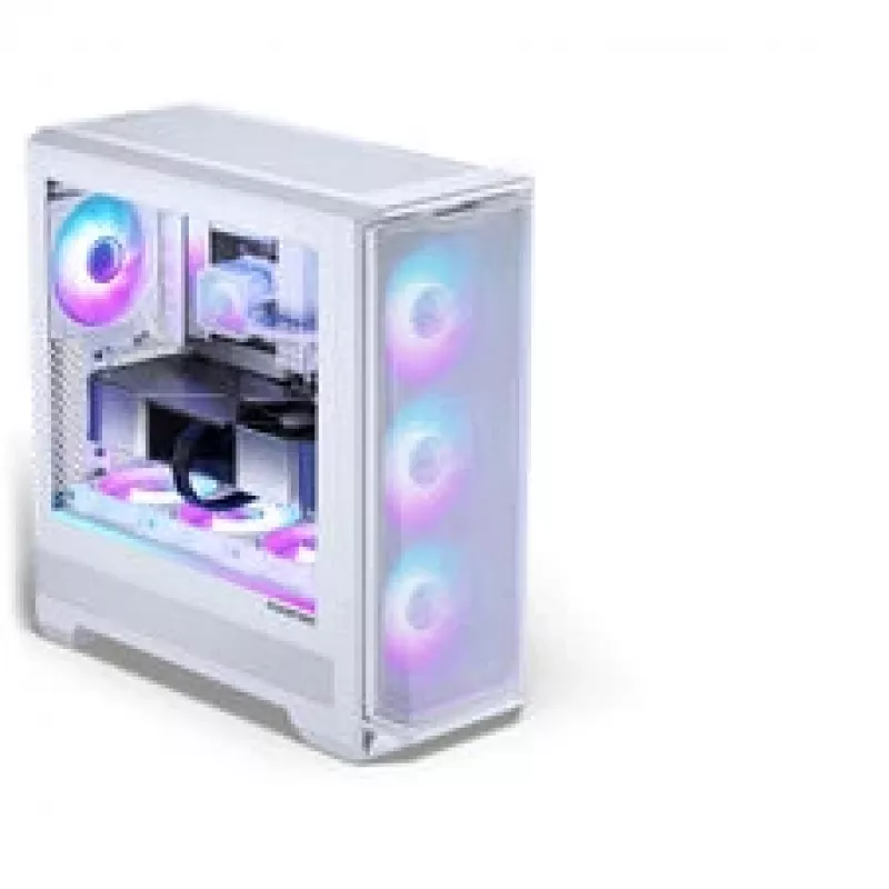 PHANTEKS Eclipse G400A PC korpusas + Glacier M25 Gen2 AiO skysčio aušinimas - Baltas