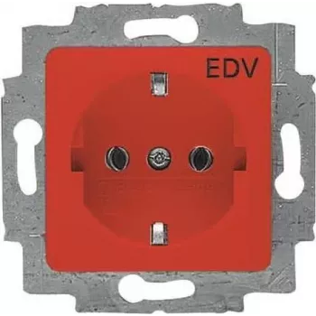 20 EUC/DV-217-101 SCHUKO kištukinis lizdas raudonas RAL3020 (2CKA002011A6251)