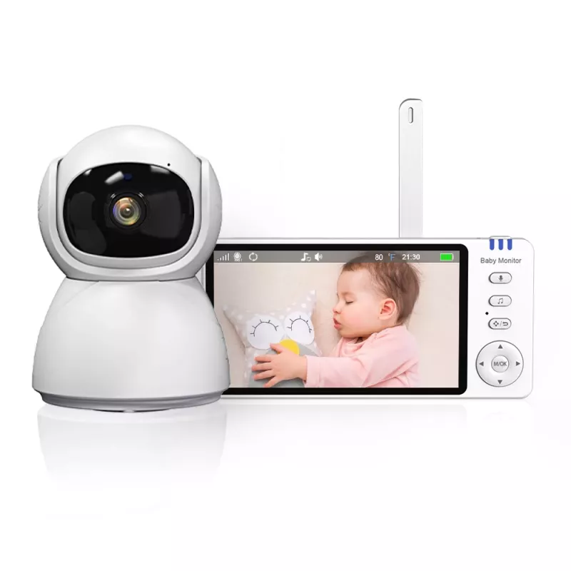 Extralink REYA NIANIA ELEKTRONICZNA MO570 su 5 colių monitoriumi VOX 2,4 GHz