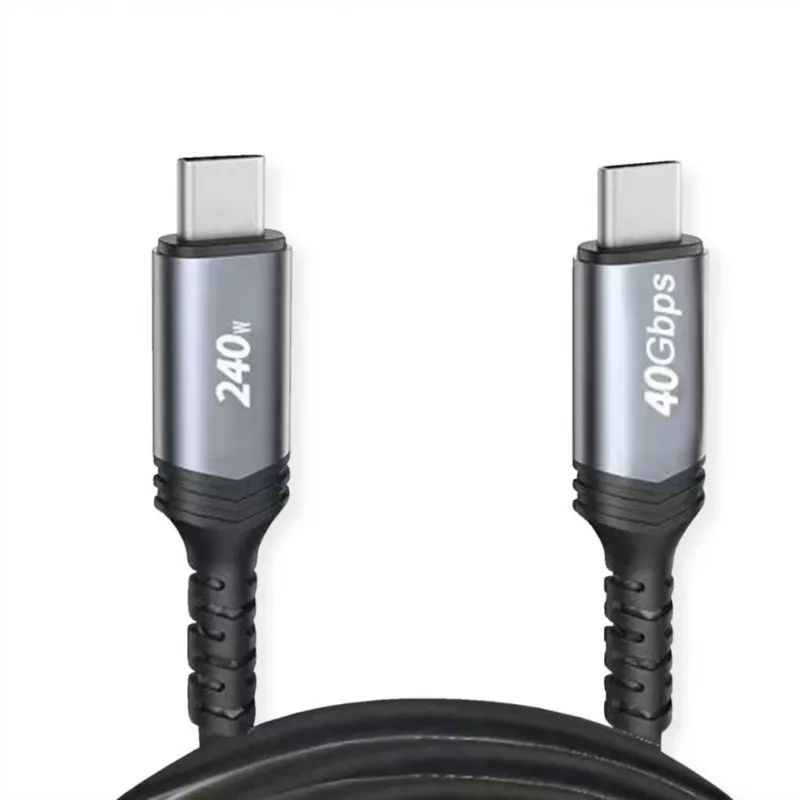 USB-C laidas VALUE 11.99.9086 USB4 Gen 3x2 1 m juodas