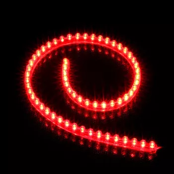 LED juosta Lamptron LAMP-LEDFL6002 — raudona šviesa, lanksti LED apšvietimo juosta