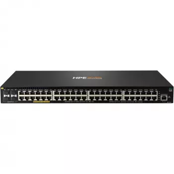 HPE Aruba 2930F 48G PoE+ 4SFP jungiklis – valdomas L3, 48x Gigabit PoE+ + 4x SFP, 740 W, montuojamas į stovą