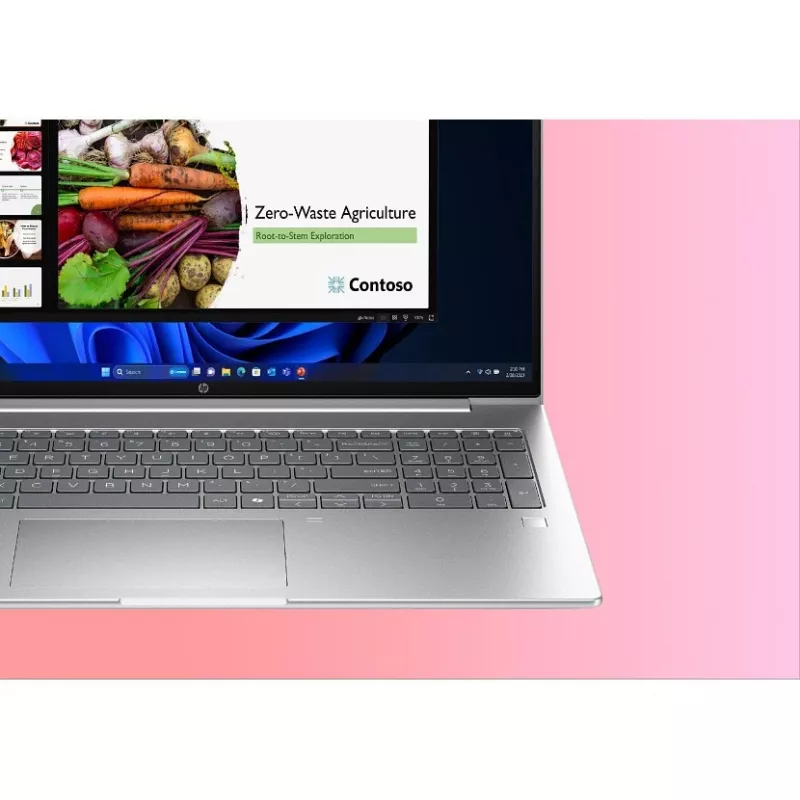 HP ProBook 4 G1iR nešiojamas kompiuteris AI – Intel Core 7 150U / 1.8 GHz – Win 11 Pro – Intel Graphics – 16 GB RAM – 512 GB SSD NVMe – 35,6 cm (14 colių)
