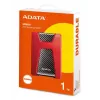 Išorinis kietasis diskas ADATA DashDrive Durable HD650 1 TB 2,5 col. USB 3.2 Gen 1 (3.1 Gen 1) Raudonas