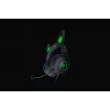 Razer Kraken V2 Pro Kitty Edition – laidinis žaidimų ausinių rinkinys, juodas, viršugalvinis