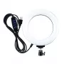 LED žiedinis apšvietimas, 16 cm, USB