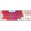 GAMIAC TKL90G žaidimų klaviatūra, Kailh Blue – balta/raudona