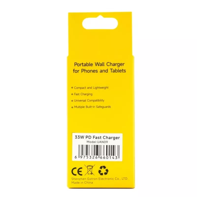 UleFone 33W įkroviklis – USB maitinimo adapteris 33W