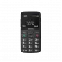 Mobilusis telefonas Panasonic KX-TU160 — 2,4 colio TFT ekranas, viena SIM, 2G, 320×240, Bluetooth, USB-C, 0,3 MP kamera, juoda