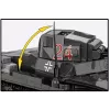 Konstruktorius Cobi Panzer I Ausf. B – 654 detalės, detalus tanko modelis