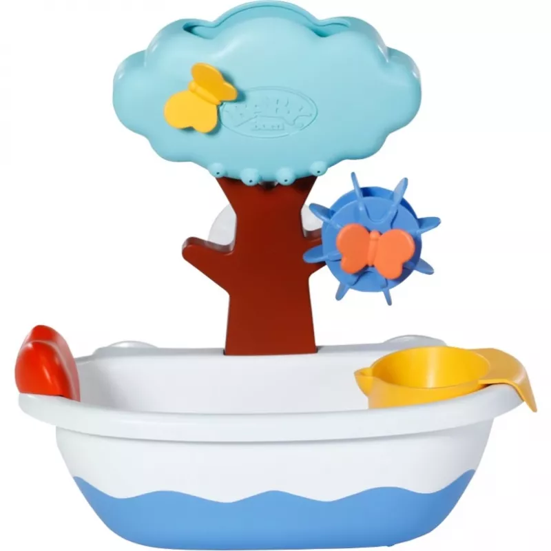 BABY born Splish Splash vonelė su Tedžiu maudymosi žaislas įvairiaspalvis