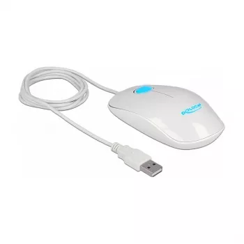 Pelė DeLOCK 12537 USB Type-A optinė 1200 DPI