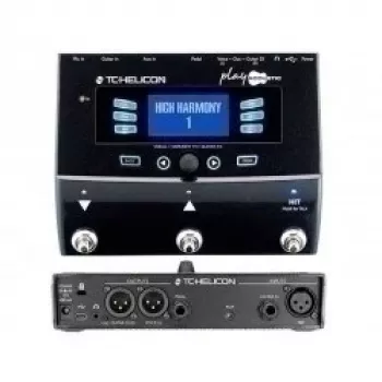 Akustinės gitaros procesorius TC‑Helicon Play Acoustic 000-DEF01-00010 su vokaliniais efektais
