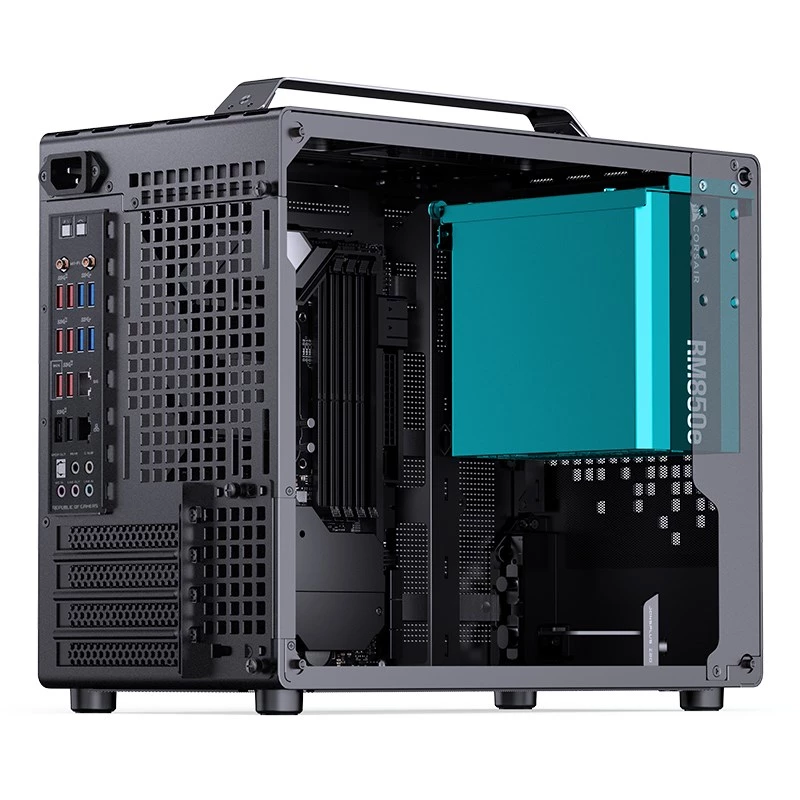 Jonsplus MATX nešiojamas korpusas Z20 - juodas