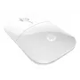 HP Z3700 White belaidė pelė, ambidekstrinė, optinė, RF belaidė, 1200 DPI, balta