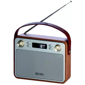 Automagnetola MANTA RDI915X – FM imtuvas su Bluetooth 2.1, USB, microSD, 1200 mAh baterija, 10 W galia
