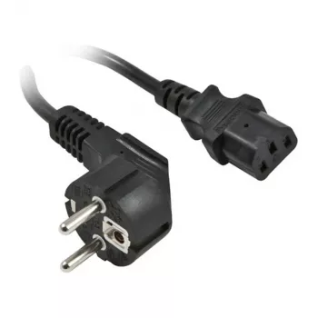 Synergy 21 S215387 2m CEE7/7 Schuko C13 jungiamasis juodas maitinimo kabelis (S215387)