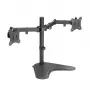 Monitorio laikiklis LOGILINK BP0099 2 ekranams, iki 81,3 cm (32 colių), VESA 75x75–100x100, max 8 kg, juodas