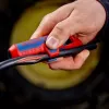Nuėmimo įrankis Knipex ErgoStrip PV 16 95 03, skirtas PV kabeliams, su reguliuojamu atraminiu stabdžiu, ergonomiška rankena