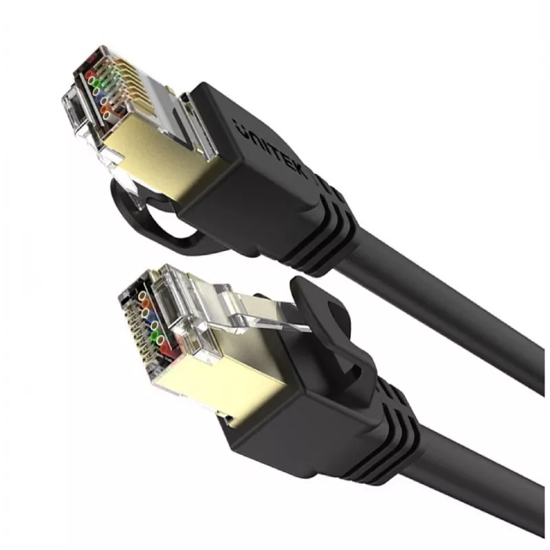 Tinklo kabelis UNITEK C1813EBK RJ-45 Ethernet 10 m juodas