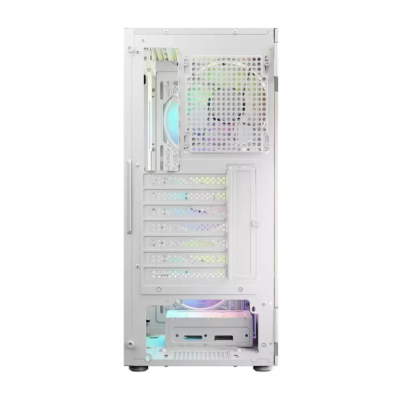 Korpusas Logic PORTOS ARGB MINIDI USB 3.0 Baltas