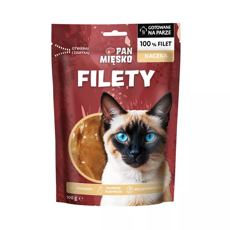 Kačių skanėstas Pan Mięsko Anties filė 100 g