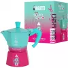 Moka puodas Bialetti Squid Game mėlyna rožinė aliuminis