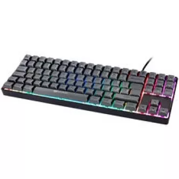 GAMIAC TKL90G žaidimų klaviatūra, Kailh Blue - juoda/pilka