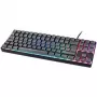 GAMIAC TKL90G žaidimų klaviatūra, Kailh Blue - juoda/pilka