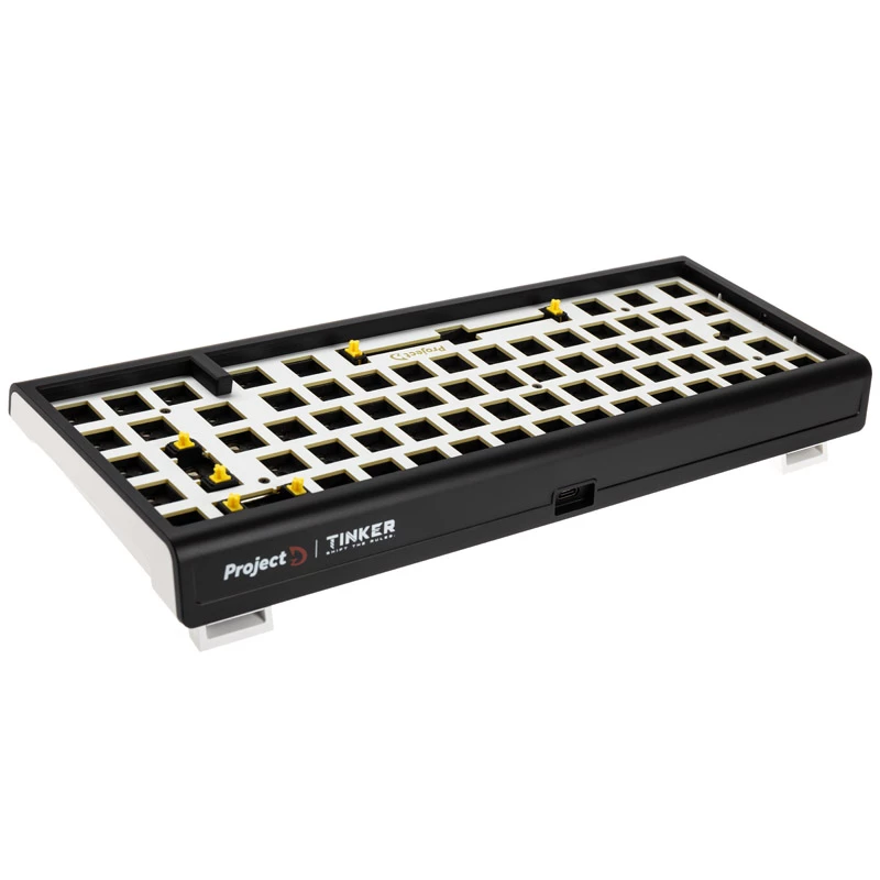 Ducky Tinker 65 Barebone klaviatūra žaidimams USB vokiškas juodas