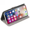 Krusell Loka 2in1 dėklas su užsegimu iPhone XS Max 16,5 cm pilkas