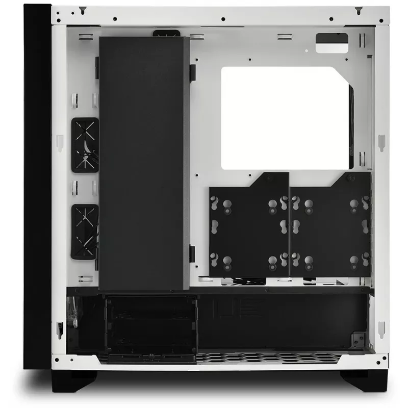 Sharkoon ELITE SHARK CA300H - Bokštas - PC - Baltas - ATX - EATX - micro ATX - Mini-ITX - Metalinis - Grūdintas stiklas - Žaidimams