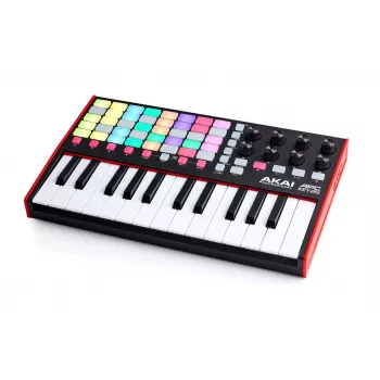 MIDI valdiklis AKAI APC Key 25 MK2 – 25 jautrių klavišų, 40 RGB pagalvėlių, 8 reguliatorių