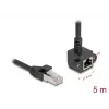 Tinklo laidas DeLOCK 81159 RJ-45 Cat6 5 m Juodas