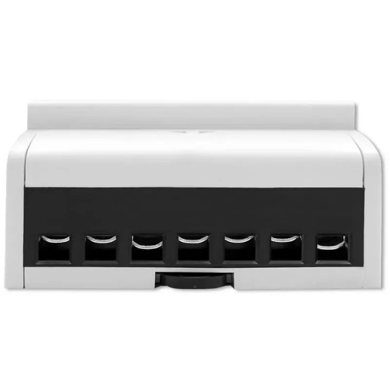 Qoltec Trifazis Dvikryptis Elektroninis Skaitiklis | DIN bėgio energijos suvartojimo matuoklis | 400V | 100A | LCD | 4P
