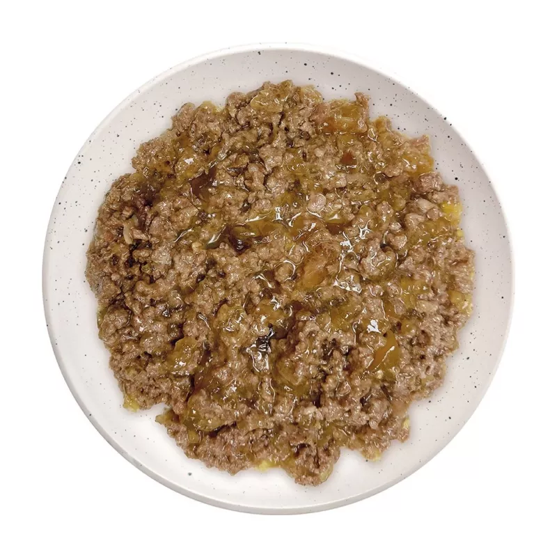 Šlapias šunų ėdalas Wiejskazagroda Konina 500 g monoprotein, suaugusiems, 79% drėgmės, 10% baltymų