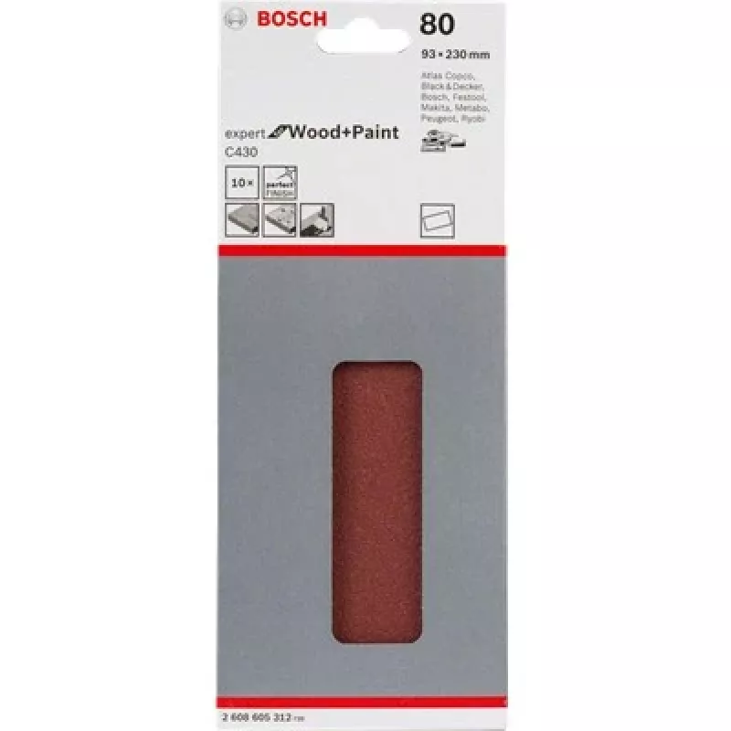 Bosch C430 Expert šlifavimo popierius medienai ir dažams