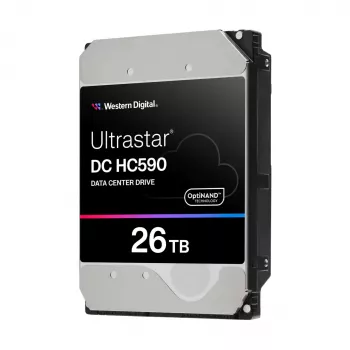 Western Digital DC HC590 vidinis kietasis diskas 26 TB 7200 RPM 3.5 SAS